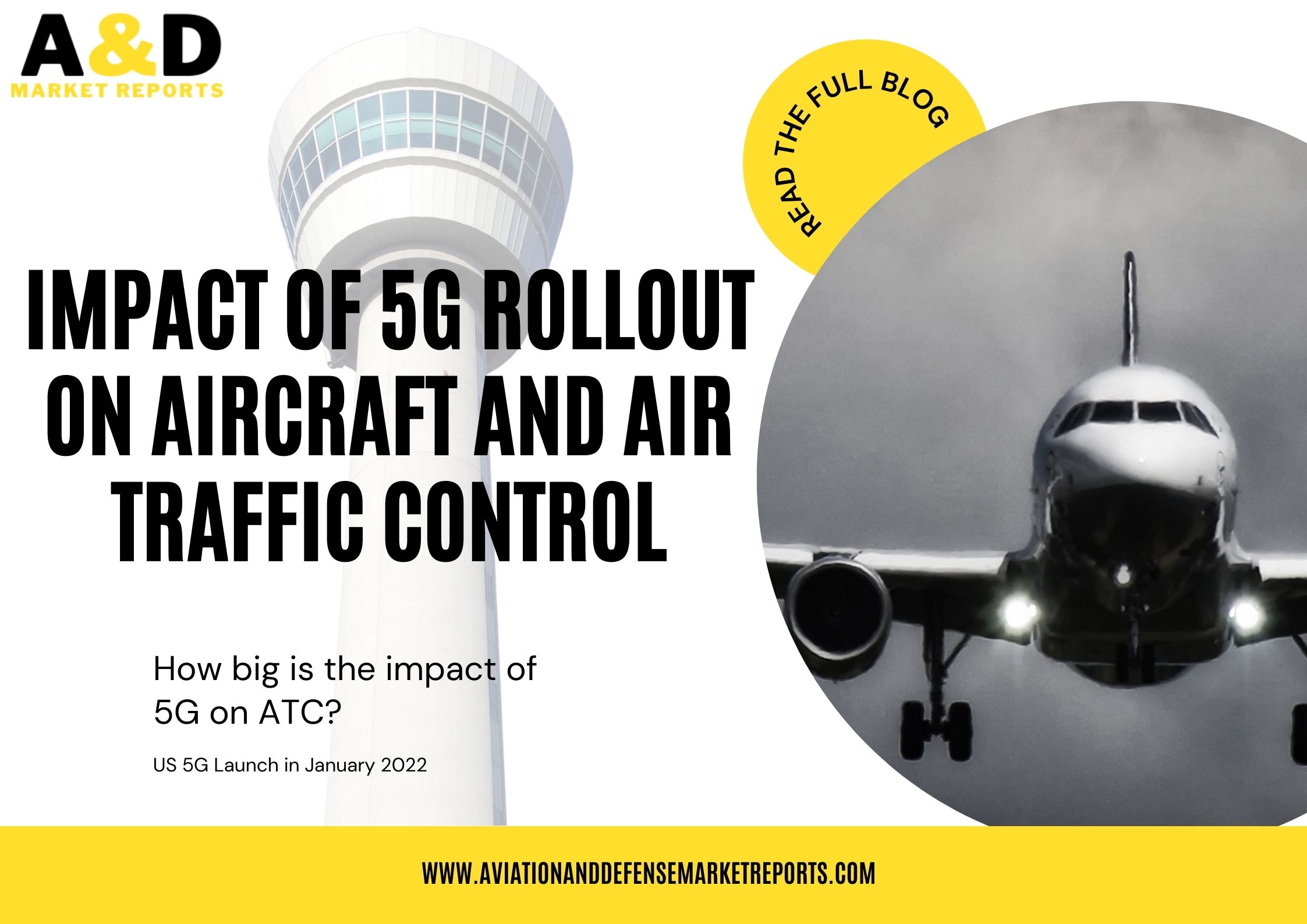 Impact of 5G Rollout on Aircraft and Air Traffic Control